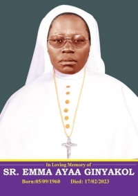 Life history of late sr. Emma ayaa ginyakol