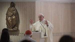 "Don&rsquo;t dialogue with the devil nor with temptation" says Pope Francis